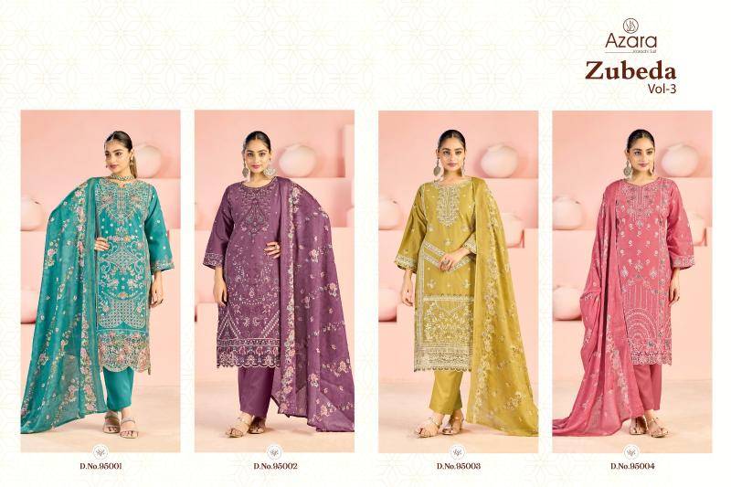 Radhika azara zubeda vol 3 Designer dress material distributors